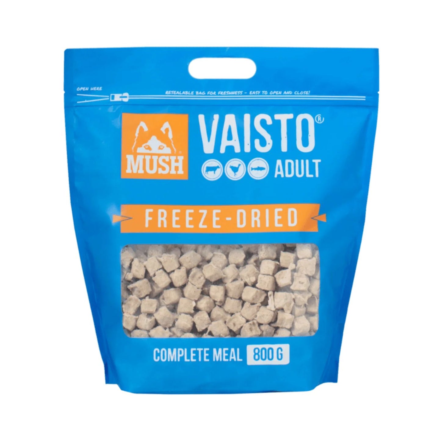 Mush Vaisto Blå - Frysetørket Råfôr Storfe