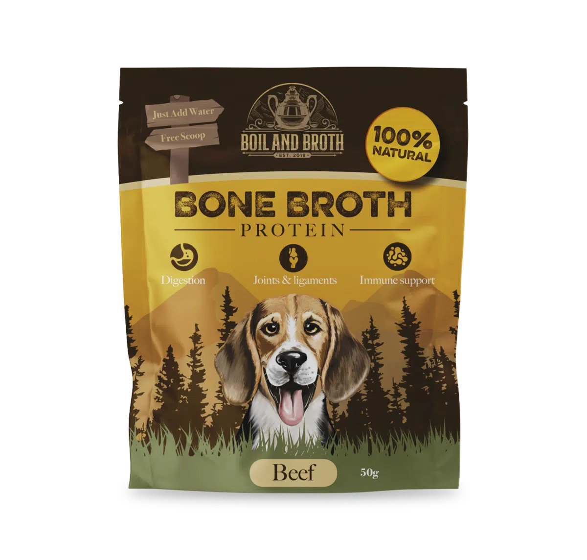 Storfé – Bone Broth 50gr til 1 liter