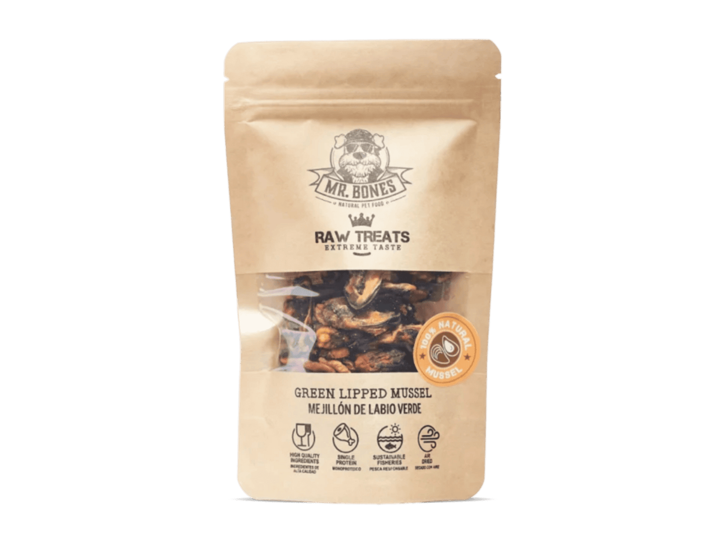 Mr.Bones Raw Treats Mussel 45g