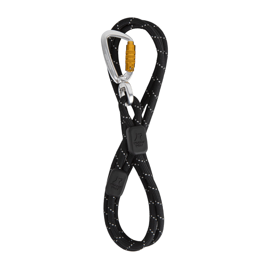 Rope Leash 180cm - Thin black