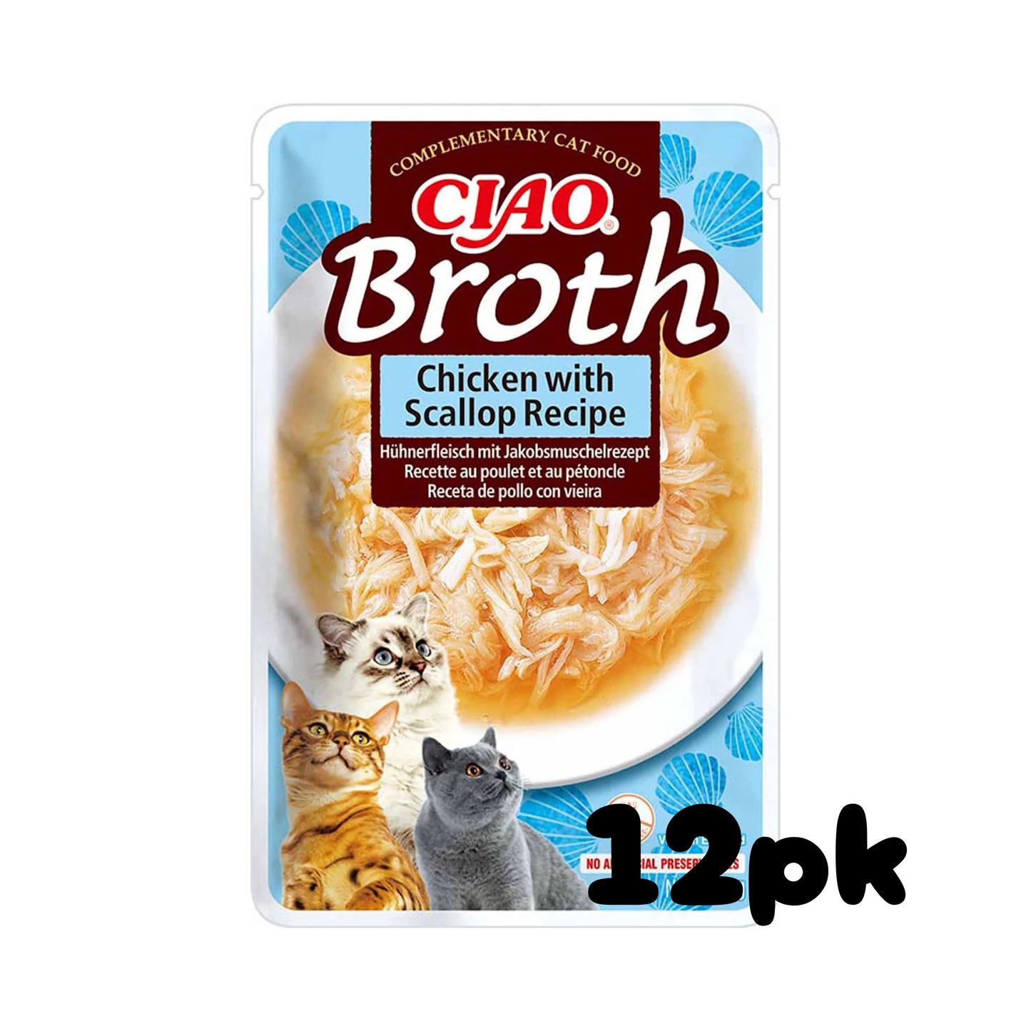 Inaba Chicken & Scallop Broth (12pk)