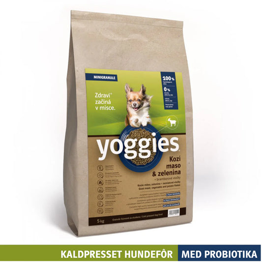 Yoggies Kaldpresset MINI 5kg - Geit