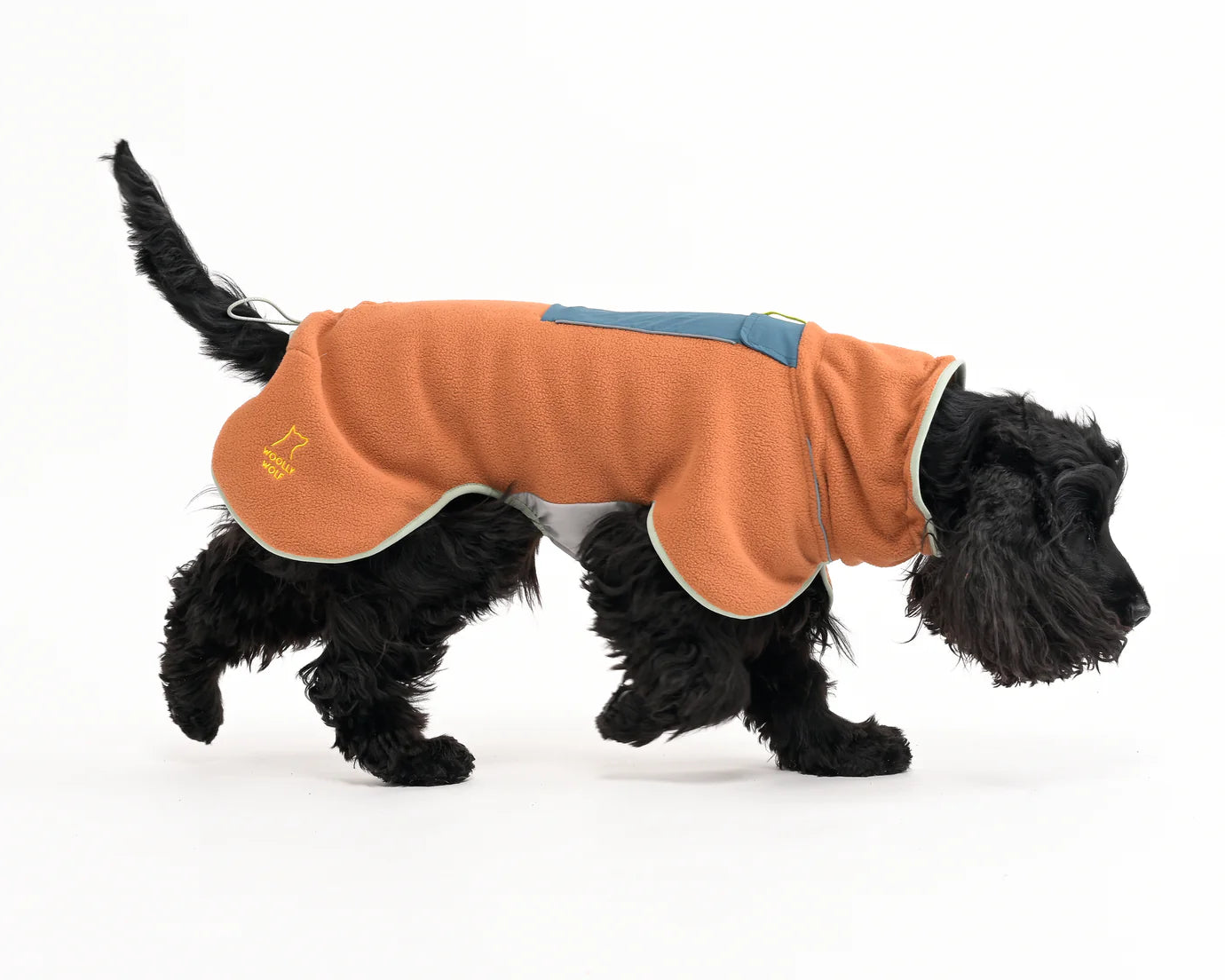 Woolly Wolf Fleece - Terracotta