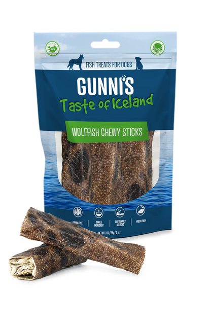 Chewy Sticks - 100% Steinbit