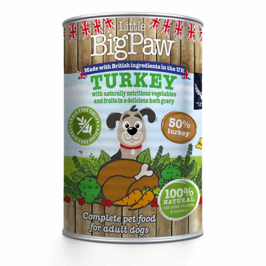 Little BigPaw Turkey & Vegetable 390g