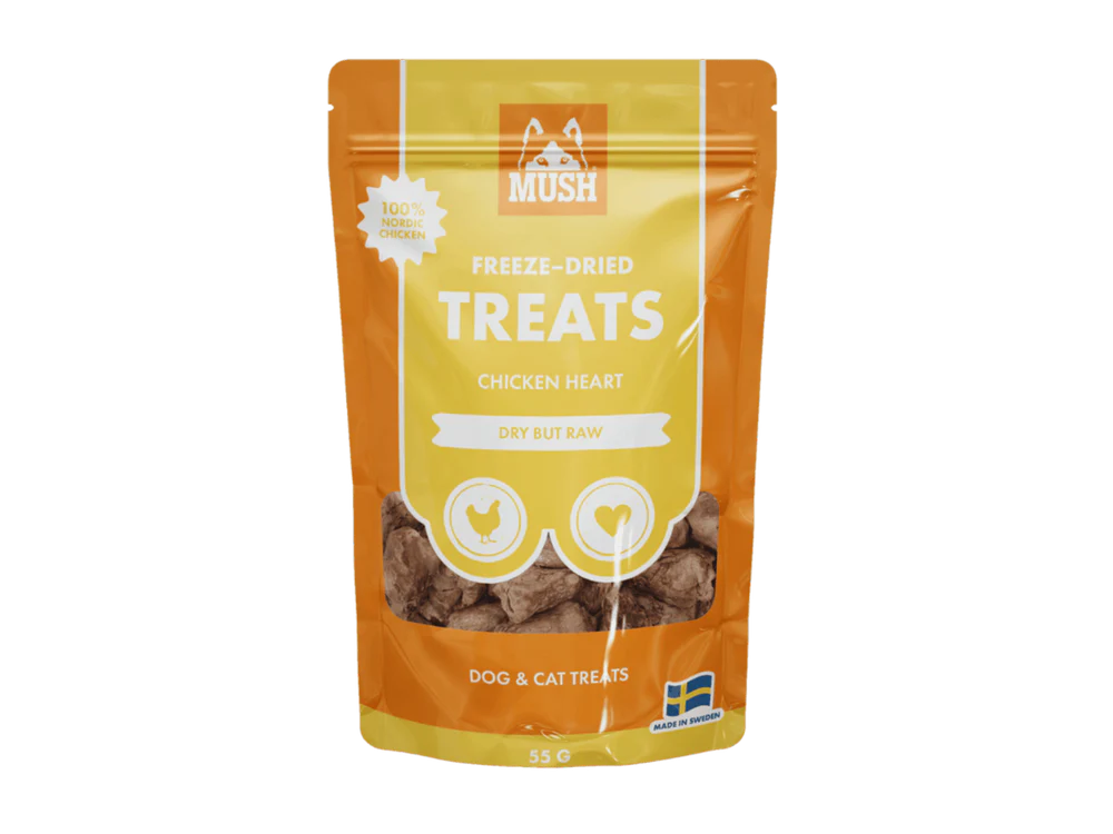 Mush Freeze-Dried Kyllinghjerter