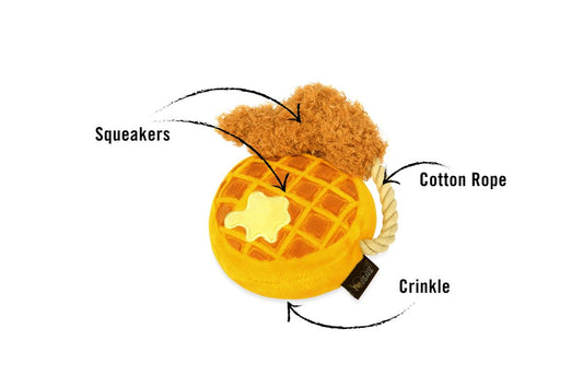 P.L.A.Y Waffle m/kylling