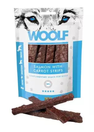 Woolf salmon with carrot strips 100g