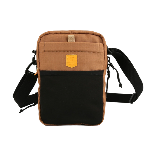 Woolly Wolf Hydration Shoulder Bag - Brun