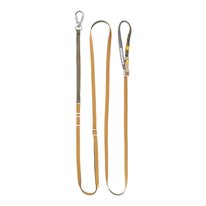 Woolly Wolf Multi-Use Leash Thin - Brun