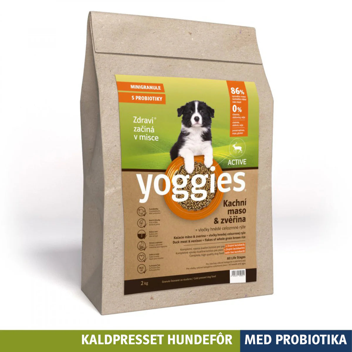 Yoggies Kaldpresset - And og Vilt MINI 2kg